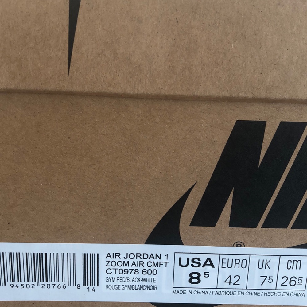 NIKE AIR JORDAN 1 ZOOM AIR SNEAKERS - Picture 11 of 11